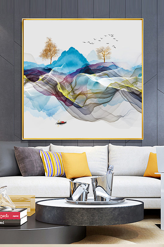 抽象装饰画壁画